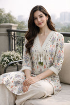 Surbhi squash cotton kurta pant set