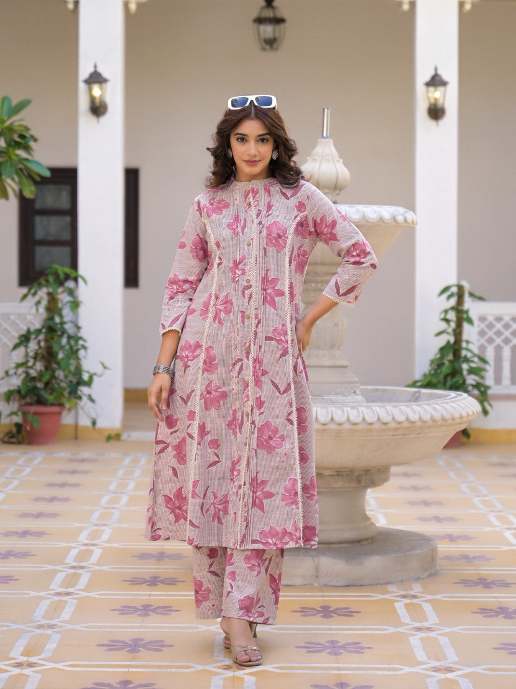 Mayri taffy cotton co-ord set