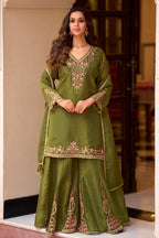 Garcha fern full work suit set