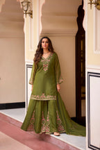 Garcha fern full work suit set