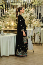 Areesa Jade Full Work Gharara Suit Set