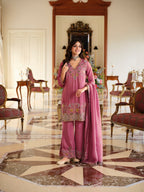 Areesa orchid full work suit set