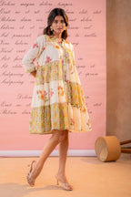 Param floral cotton dress