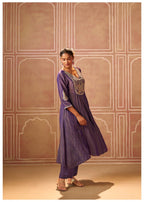 Shireen Iris Full Work Premium Heavy Suit Set
