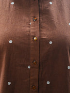 Ivanka Hazel Embroidery Cotton Shirt